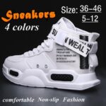 Brand Men's Casual High-tops Sneakers Trendy Basketball Shoes