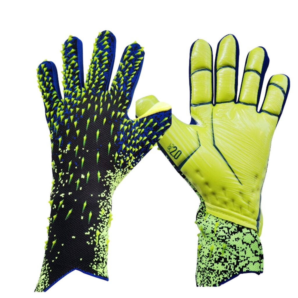 Goalie Gloves Latex Soccer Anti-slip Thicken Finger Protection Soccer Gloves
