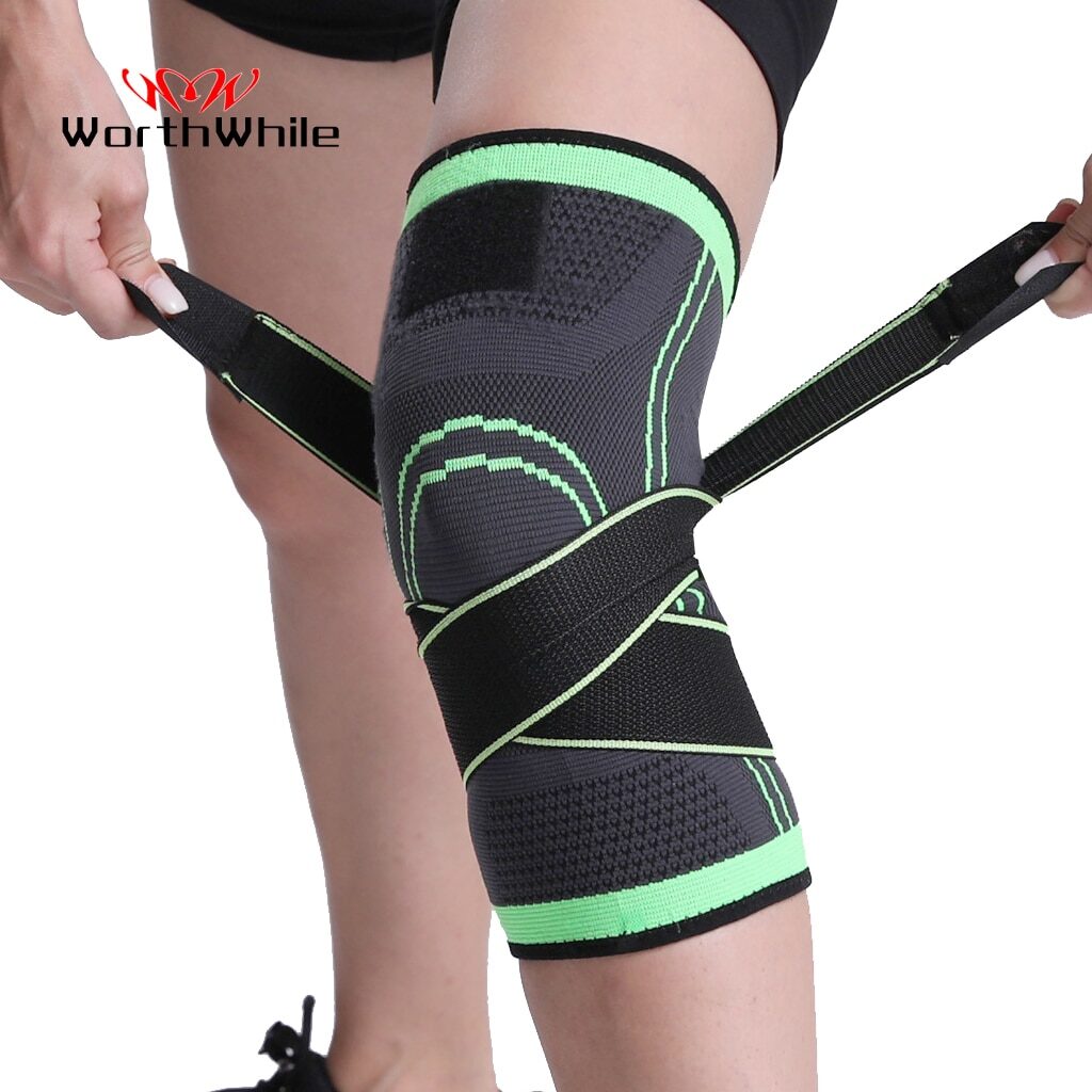 1 PC Sports Pressurized Elastic Knee Pads Support Brace Protector Basketball accessories