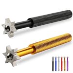 Golf Clubs Iron Wedge Groove Sharpener And Cleaner Tool V U Blade 6 colors