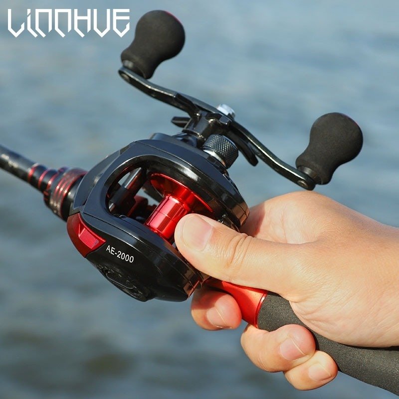 Buy LINNHUE Baitcasting 6.3/7.2:1 8KG Max Drag Fishing Reels For 48 Hours  Bass in Ocean Environment